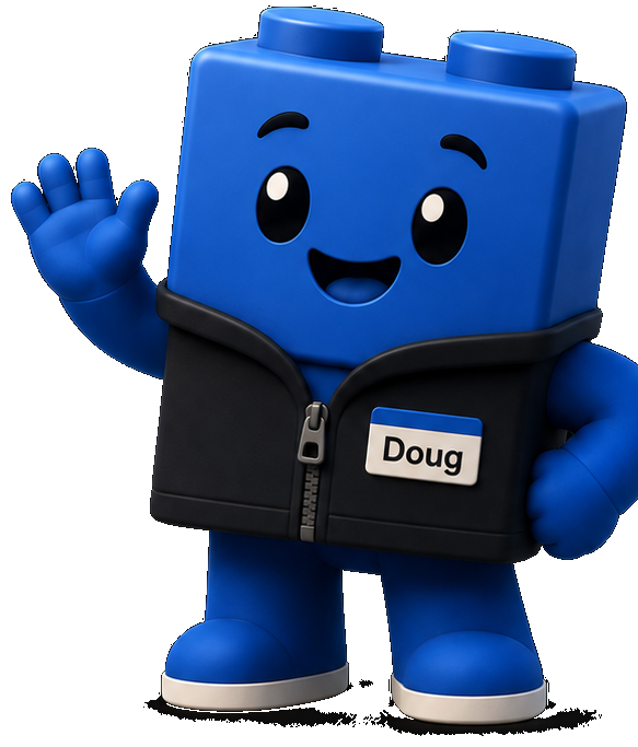 Doug mascot
