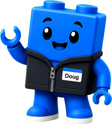 Doug mascot